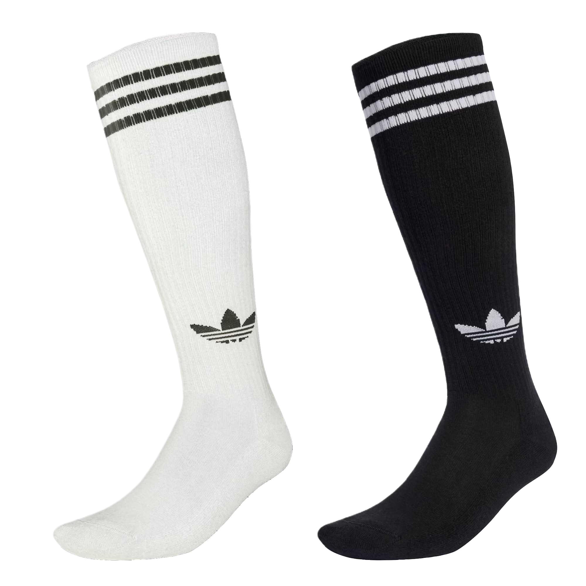 Adidas Originals three-stripes knee socks (pack of two) JV7413 M