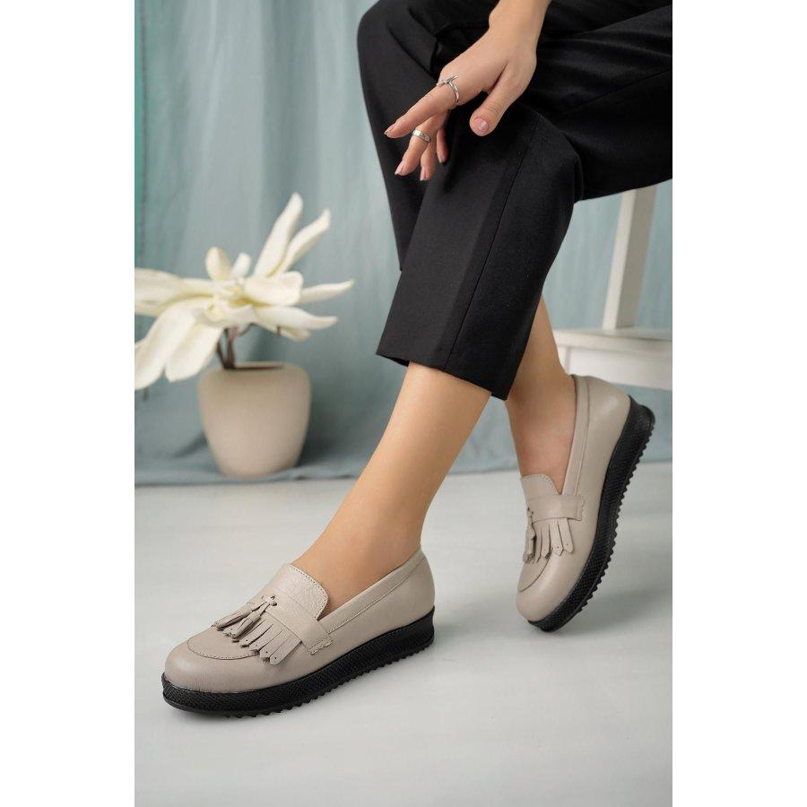 Women's Genuine Leather Casual Shoes Loafers