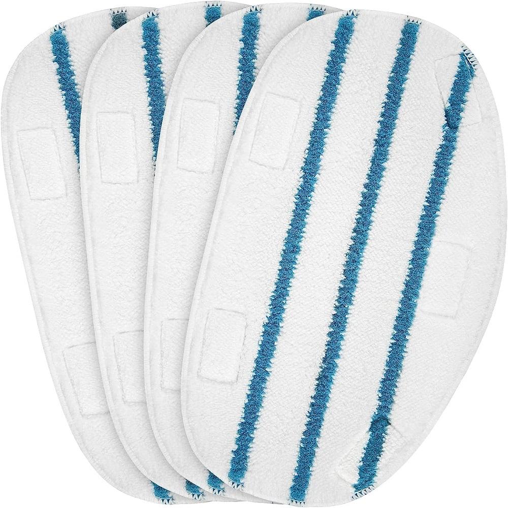 

4 шт. Насадки для паровой швабры для PurSteam ThermaPro 10-в-1 из микрофибры, сменные, моющиеся, многоразовые насадки для чистки пола паром