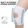 1PCS Unisex Knee Brace with Side Stabilizers Relieve Meniscal Tear Knee Pain Arthritis Joint Pain Relief Breathable Knee Support
