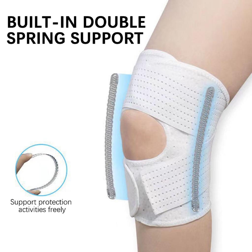 1PCS Unisex Knee Brace with Side Stabilizers Relieve Meniscal Tear Knee Pain Arthritis Joint Pain Relief Breathable Knee Support