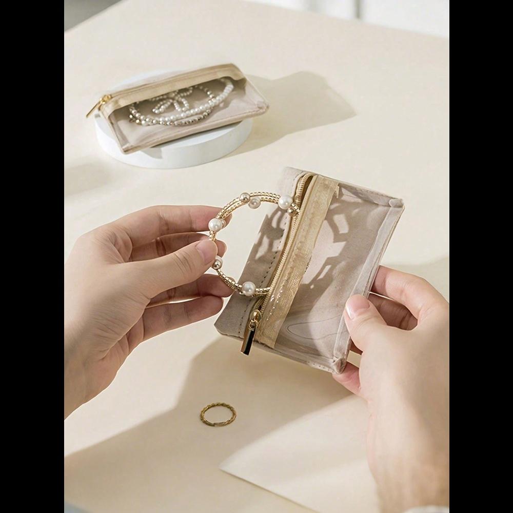 Portable Jewelry Box, Earrings, Earrings, Necklace, Jewelry Bag, Storage Bag, Ring Bracelet, Travel Jewelry Storage Bag Travel Bag