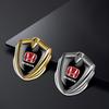 1/2Pc 3D Metal Car Fender Body Emblem Shield Sticker Auto Accessory For Honda Civic Gen Hrv Jazz City Fit Accord 7 Odyssey Mugen RF6