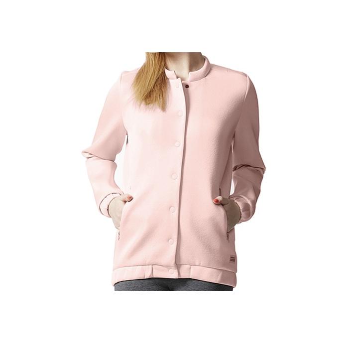 Куртка Adidas Neo Satin с воротником-стойкой, женские куртки Ice-Crystal-Pink BQ0764 L