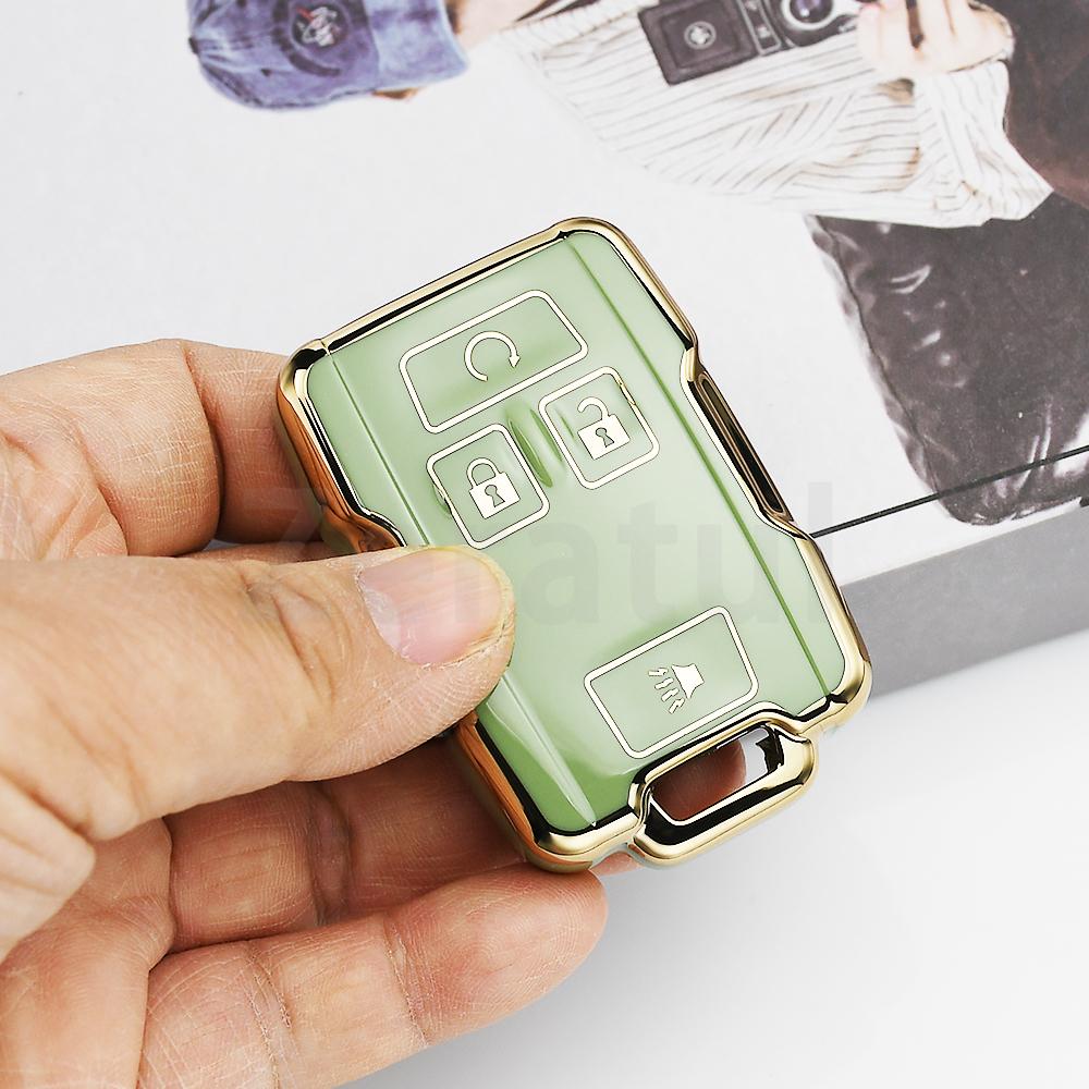 4 Buttons Soft Tpu Car Key Case Cover For Chevrolet Sierra 1500 Sierra 2500Hd Sierra 3500Hd Yukon For Gmc Shell Fob Holder