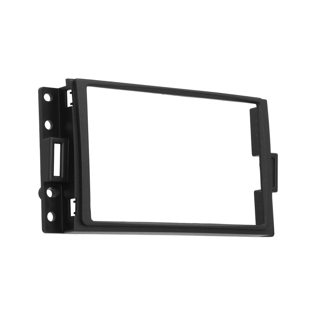 2‑DIN Car Stereo Radio Fascia Dash Panel Trim Replacement for Chevrolet Corvette 2005‑2010