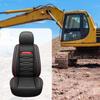 Excavator Seat Cover for Construction Machines PU Breathable Easy Cleaning Workshop
