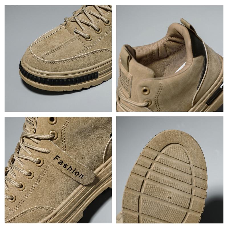 Echtes Wildleder Leder Herren Halbschuhe Freizeitschuhe Herren Sneakers Schnürschuhe Oxford Schuhe Outdoor Joggingschuhe Brettschuhe Sicherheitsschuhe