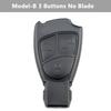 2/3/4 Buttons Smart Car Key Fob Shell Auto Car Key Case Replacement Remote Cover Fit For Mercedes-Benzc M B E Cl Sl Key Shell