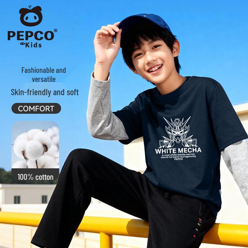 Boys  Pure Cotton Long Sleeve T-Shirt 150