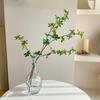 Horse Chestnut Hanging Bell Artificial Plant - Transparent Floral Arrangement for Living Room or Dining Table Decor