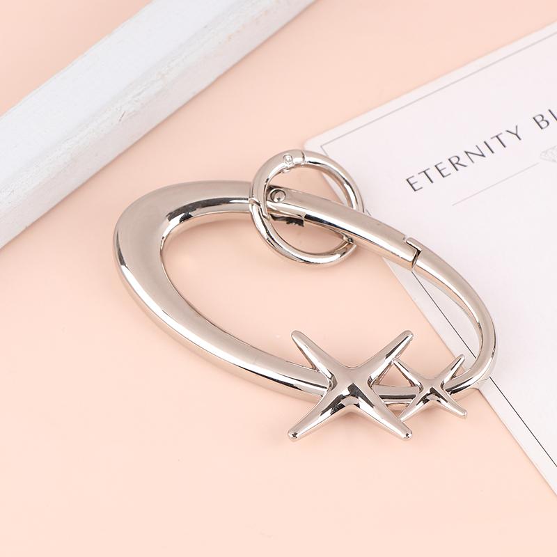 Carabiner Keychain Star Aesthetic Lucky Dice Opener Metal Backpack Pendant For Men Woman
