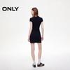 Only 2025 Spring Metal Detail Cinch-Waist T-Shirt Dress