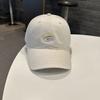 Casquette de Baseball Décontractée d'Extérieur pour Femmes Broderie Arc-en-ciel Colorée Casquette à Visière Courbe Chapeau de Soleil Ajustable pour Fille