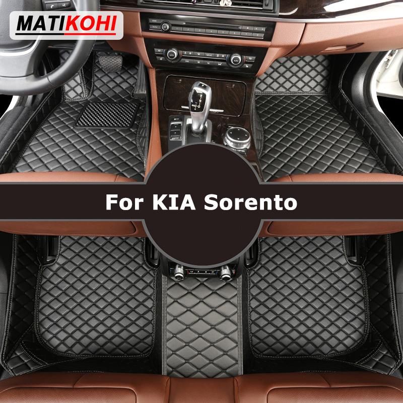 ASHRCR1 MATIKOHI Custom Car Floor Mats For KIA Sorento Auto Carpets Foot Coche Accessorie