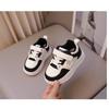 Girls Little White Shoes Spring and Autumn New Little Girl Breathable Children's Board Shoes Autumn Soft-soled Medium Children's Sports Shoes