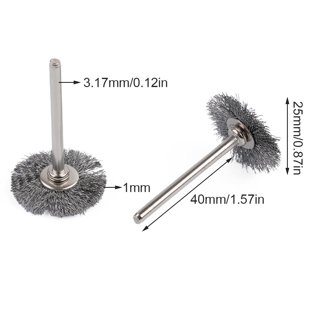 25mm Diameter Brushes For Drill Polishing Rotary Tool