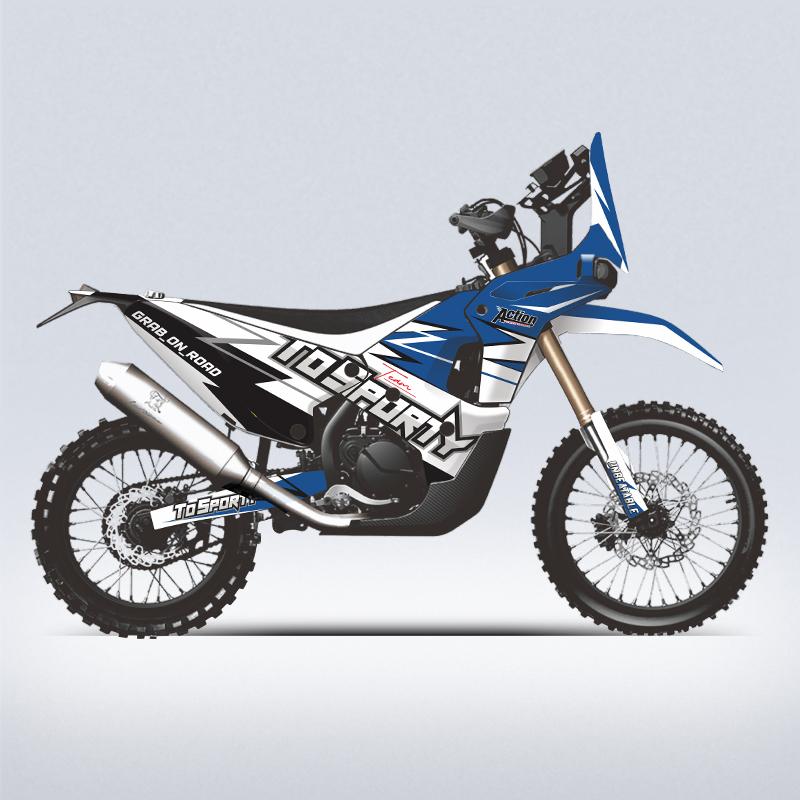 For KOVE 450 RALLY Motorcycle Pattern Fairing Electroplating Material Sticker Kit Accessories Colorful Decorative Stickers