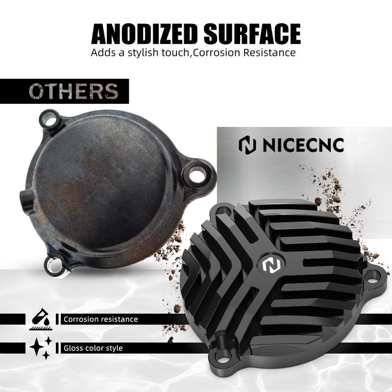For 1996-2023 2024 Suzuki DR650 DR650S DR650SE Oil Filter Cover Cooling Finned Oil Filter Cap