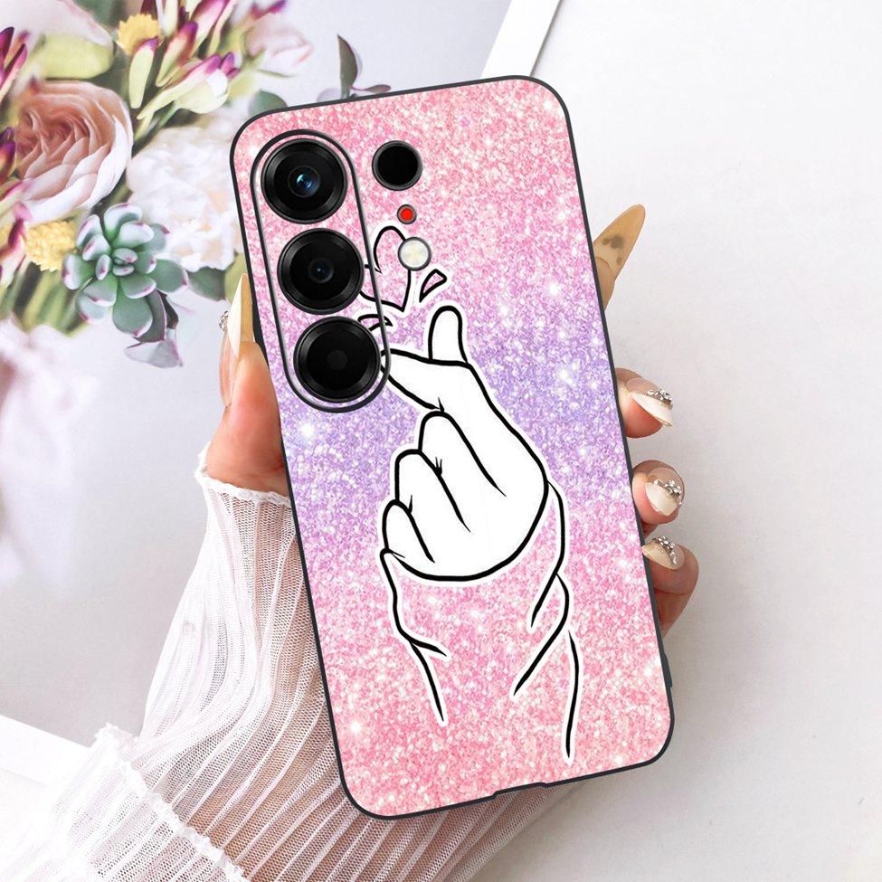 For Tecno CN5 Case For Tecno Camon 50 4G Cover Fashion Butterfly Cute Cat Cool Painted Soft Phone Casing For Techno Camon50 4G