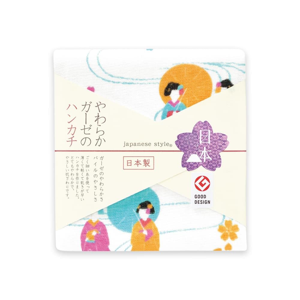 Nisshin Shoko Japanese Style The Nippon Miyabi Maiko Handkerchief Japanese Style The Nippon JS-4147
