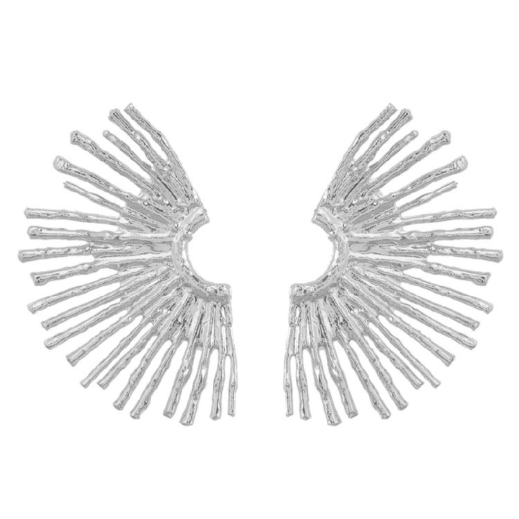 Chic Ear Pendants Stylish Semicircular Line Earrings Exaggerated Ear Jewelry