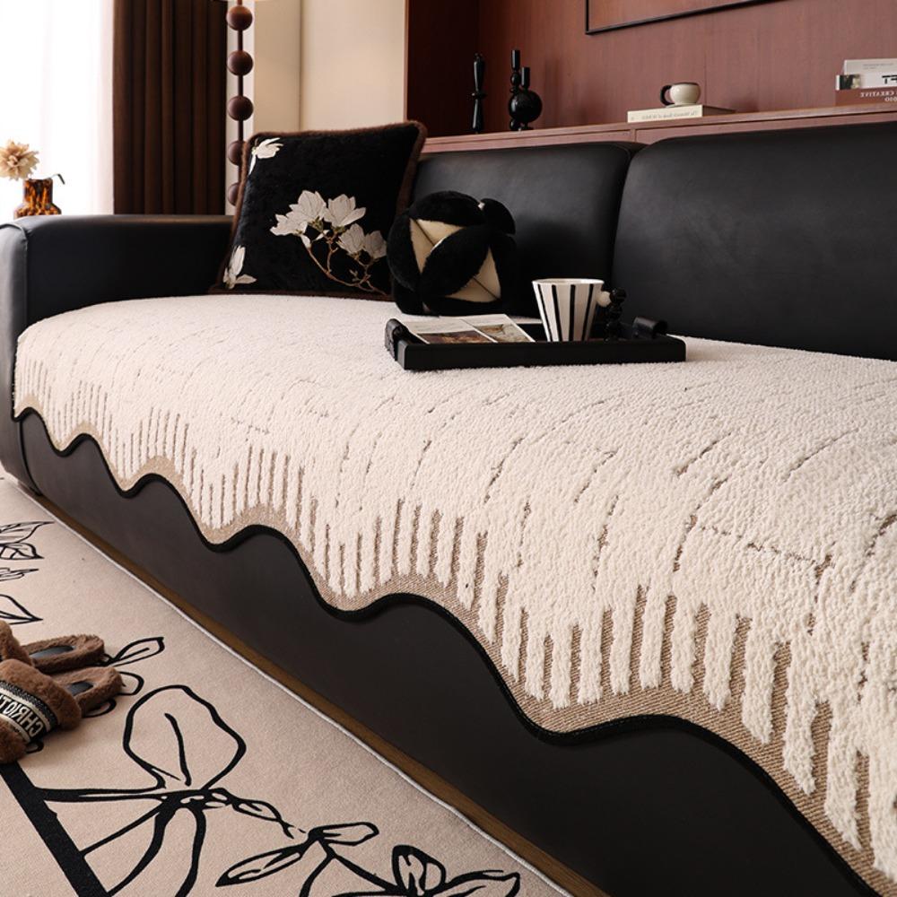 

Нескользящий коврик для дивана в форме инопланетянина, полосатый геометрический коврик для дивана, гостиная S кофейный