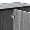 Bathroom Vanity Unit Grey Sonoma 80 x 33 x 60 cm Particleboard
