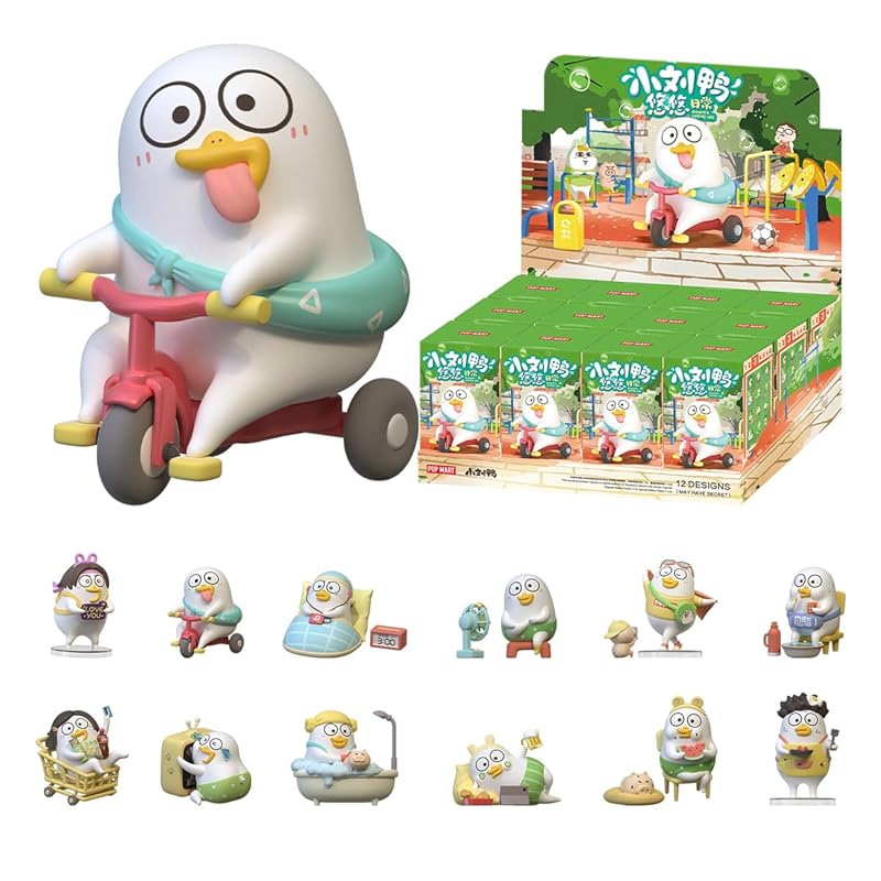 

POP MART DUCKYO s leisure life Series [Ассортиментная коробка] pop mart Gachagacha BLIND box фигурка пластиковая модель премиум игрушки ПВХ мягкий винил оригинальный персонаж
