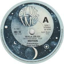 

12-дюймовая пластинка MOTION (9) - Walk On By INC10 Blue Inc 1980 UK Регги, Ска и Даб Б/У
