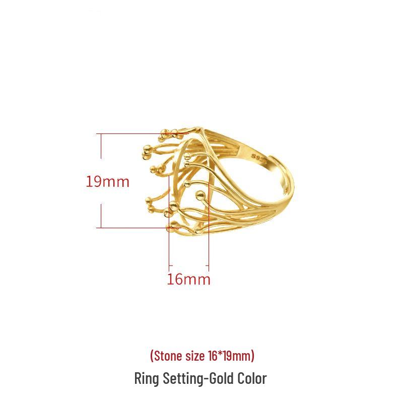 

Сделай сам Инкрустированный пчелиным воском держатель для кольца из жадеита - Модный унисекс аксессуар на указательный палец