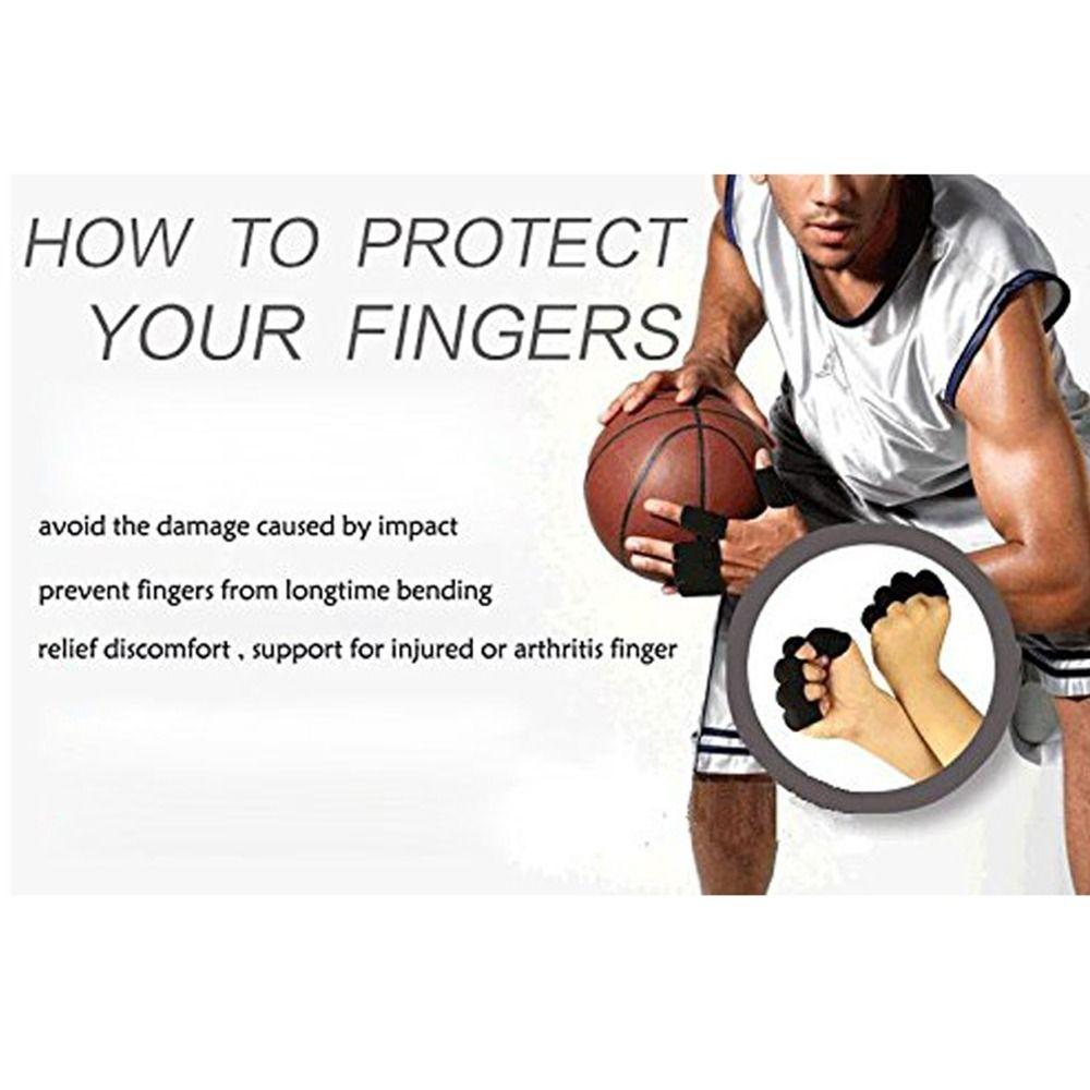 For Basketball Tennis Finger Protector Sports Finger Sleeves Thumb Brace Finger Sleeve Support