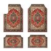 4Pcs/Set Heavy Duty Car Floor Mats Bohemian Car Accessories Durable Car Carpet  for Front Rear Seats