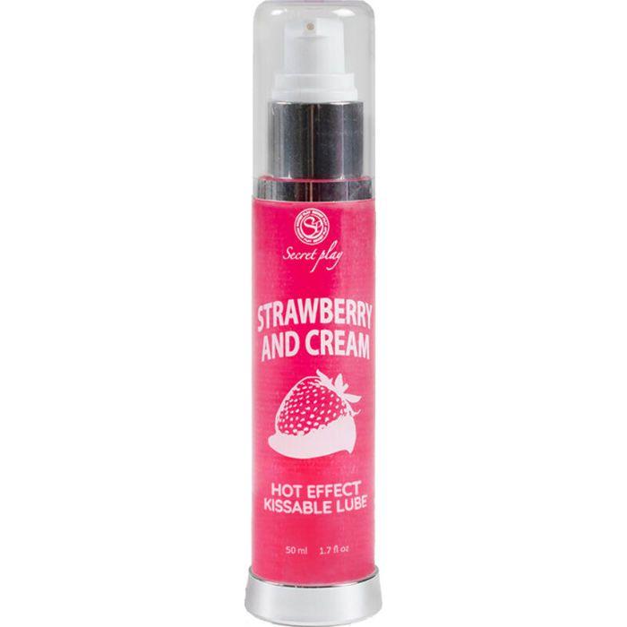 Lubrifiant chauffant huile de massage parfum fraise fraise tu