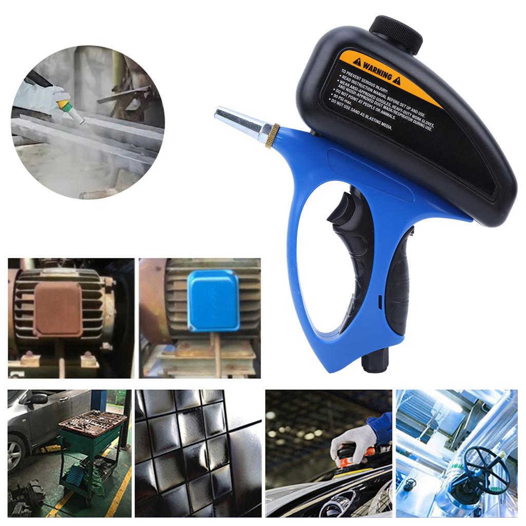 Hand Held Sand  Pneumatic Sand  Sand  Small Nozzle Pneumatic Sandblasting  Glass Anti Rust Sandblasting