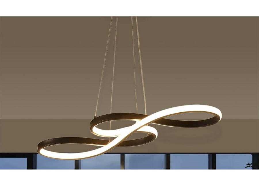 LED Musical Note Pendant Light - Modern, Irregular Design for Living Room, Restaurant, or Nordic Dining Spaces