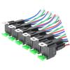 6pcs 30A Fuse Relay Switch Harness Set 12V DC 5-Pin SPST Automotive Relays Automobile Fuse Relay Switch Wiring Harness Kit