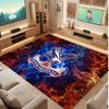Tappeto in Velluto di Cristallo con Stampa del Crystal Palace Football, Comodo Assorbente d'Acqua Antiscivolo Tappeto per Pavimenti Interni
