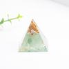 Geometric Crystal Geometric Pyramid Decor For Home Office Gift With Unique Mineral Stones
