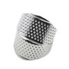 5Pcs/set Silver Ring Thimble Finger Protector Household Quilting Craft Accessories Household DIY Sewing Tools