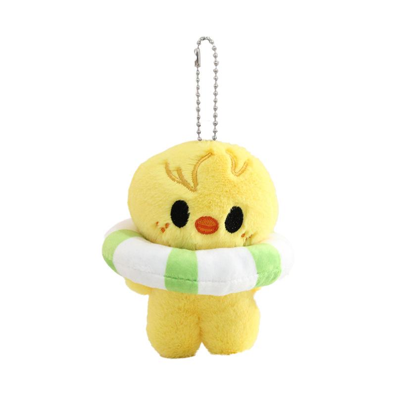 Plush Skzoo Keychain Cartoon Character Plush Toy Fan Leeknow Hyunjin Keychain Pendant Gift Children'S Toy For Kids Adults Children's Birthday Gift