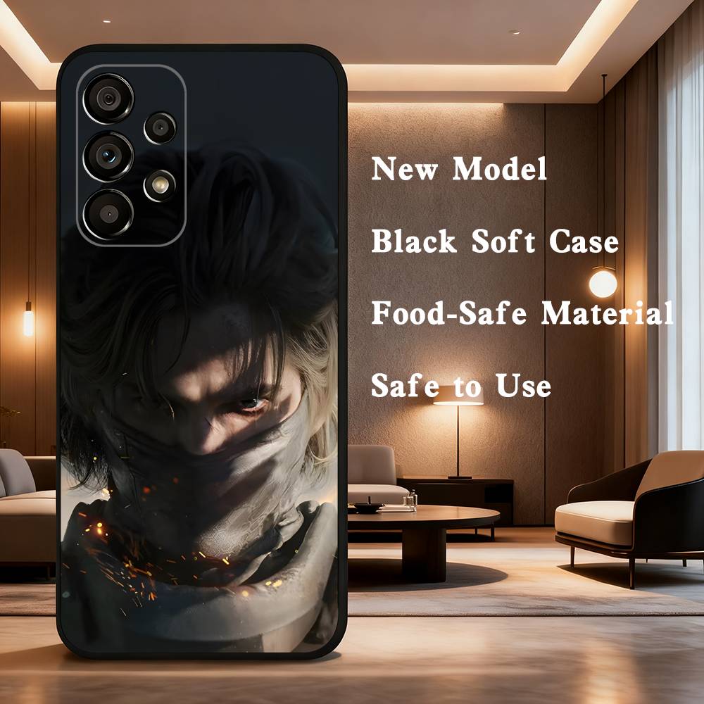 Game Delta Force For Samsung Galaxy A73,J7,22,Note,72,41,31,8,9,52,71,53,32,Soft Black Silicone Cover Case