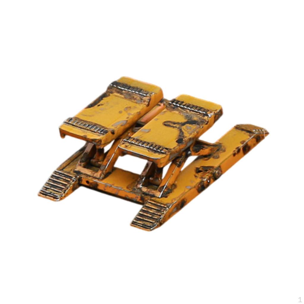 1/64 Car Garage Lifter Accessory,Hand Painted,Sand Table Decoration,Photography Props Realistic