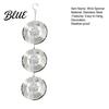 Rotating Garden Sculpture Hand Devil Wind for Spinner Bird Deterrent Outside Hamsa Eye 3D Spinner Stainless Steel Reflective Scare