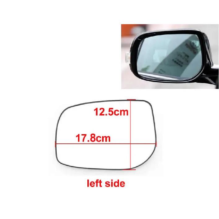 

Для Toyota Camry 2006 2007 2008 2009 2010 2011 Автомобильное боковое зеркало заднего вида Стекло с подогревом 1PCS left side