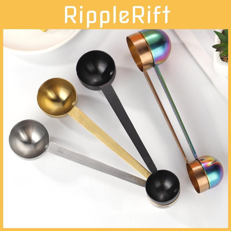 Multifunctional 304 Stainless Steel Measuring Spoon With Dual Heads For Baking Coffee