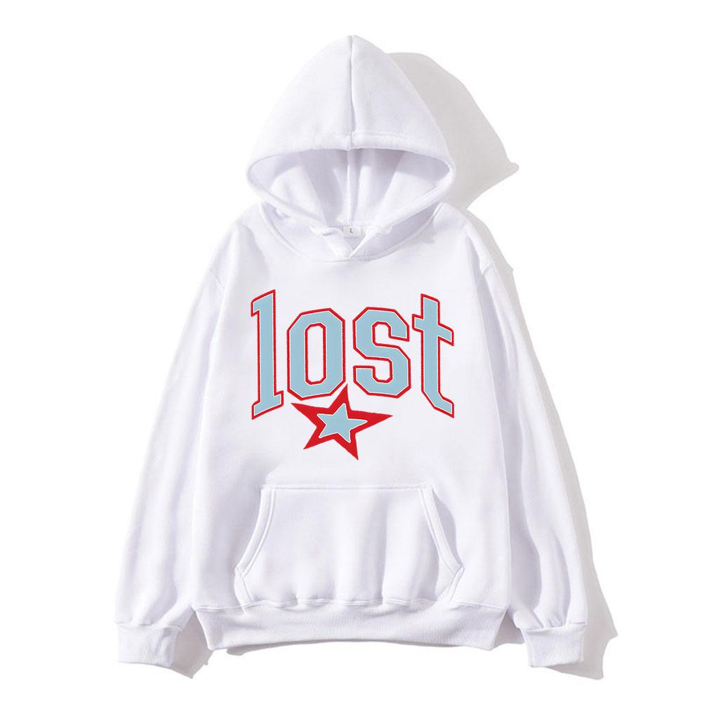 2025 Άλμπουμ Lost Americana Φούτερ Machine Gun Kelly Mgk Φούτερ Μακρυμάνικο Καθημερινό Grunge Streetwear Unisex Ανδρικό Φούτερ Μοτίβο