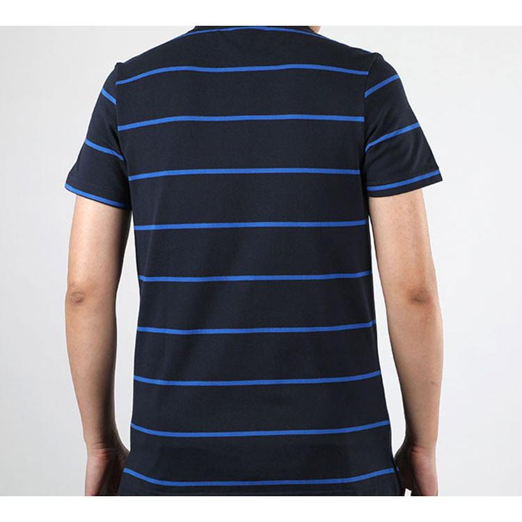 Adidas Polo Shirts Men's Blue Polo Collar Moderate Straight Fit FT2832
