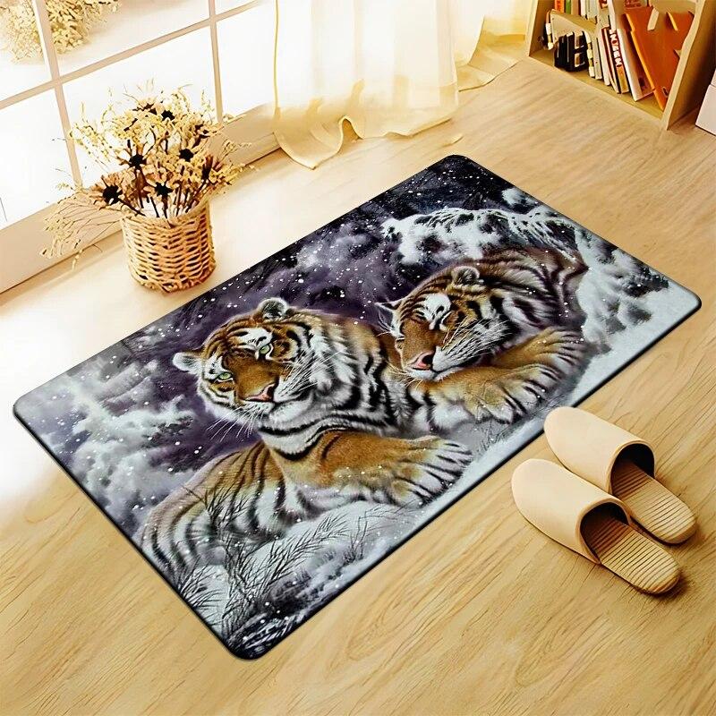 3D Art printing Tiger Printed Carpet for Living Room Large Area Rug Soft Carpet Home Decoration Mats Boho Rugs Dropshipping