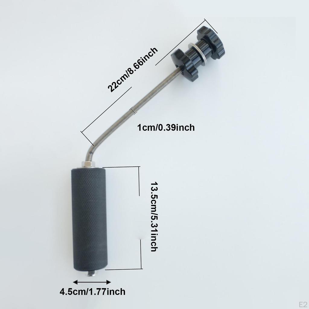 Dumbbell Handle Adjustable Work Out Supplies Weight Training Barbell Lockable Forearm